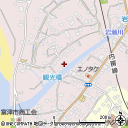 千葉県富津市岩瀬912周辺の地図