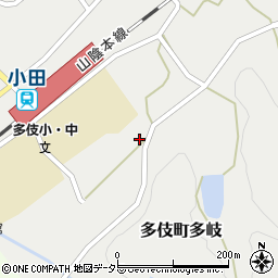 島根県出雲市多伎町多岐769周辺の地図