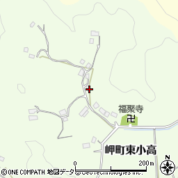 千葉県いすみ市岬町東小高201周辺の地図