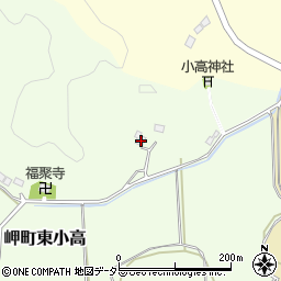 千葉県いすみ市岬町東小高19周辺の地図
