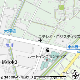 愛知県小牧市舟津1175周辺の地図