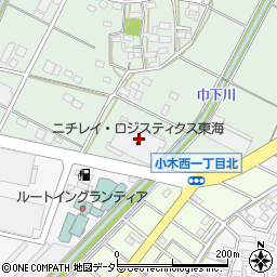 愛知県小牧市舟津777周辺の地図