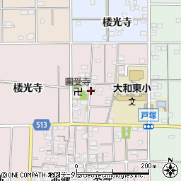 愛知県一宮市大和町戸塚薬師浦周辺の地図