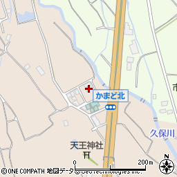 静岡県御殿場市竈2010周辺の地図