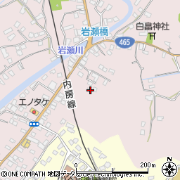 千葉県富津市岩瀬804周辺の地図