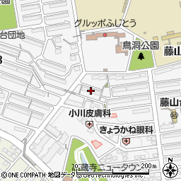 藤山台団地２０９棟周辺の地図