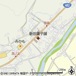 新田菓子舗周辺の地図