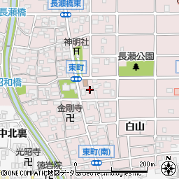 愛知県岩倉市東町東市場屋敷352周辺の地図