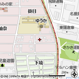 愛知県岩倉市東町掛目133周辺の地図