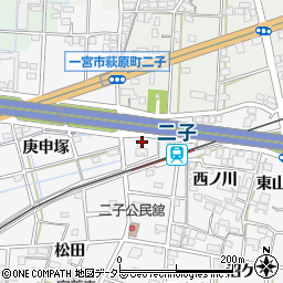 愛知県一宮市萩原町萩原大日9周辺の地図