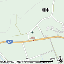 京都府福知山市畑中1095周辺の地図