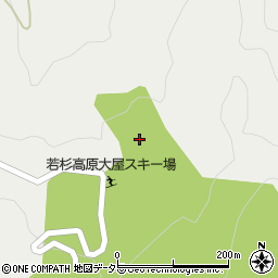兵庫県養父市大屋町若杉99周辺の地図