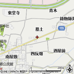 愛知県一宮市丹陽町重吉（墓土）周辺の地図