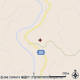 鳥取県東伯郡三朝町大谷307周辺の地図