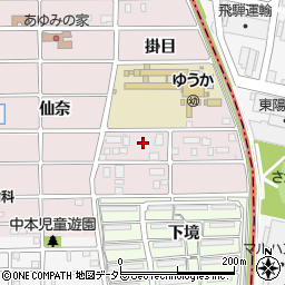 愛知県岩倉市東町掛目148-1周辺の地図