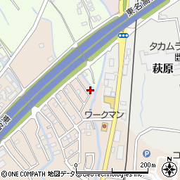静岡県御殿場市竈516-36周辺の地図