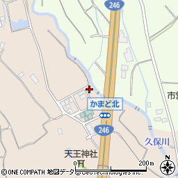 静岡県御殿場市竈2009周辺の地図