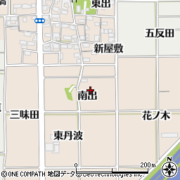 愛知県一宮市千秋町塩尻（南出）周辺の地図