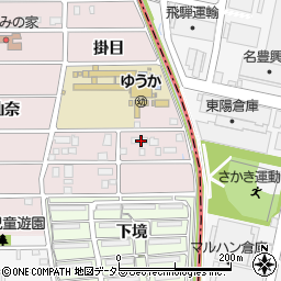 愛知県岩倉市東町掛目143周辺の地図