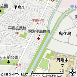 平島住宅集会場周辺の地図