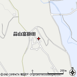 岡山県真庭市蒜山富掛田515-29周辺の地図