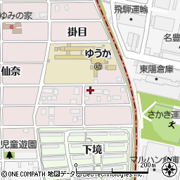 愛知県岩倉市東町掛目144周辺の地図