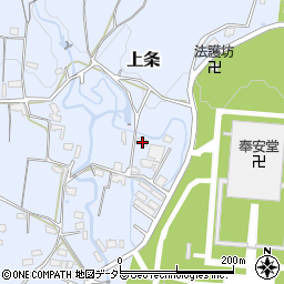 静岡県富士宮市上条698周辺の地図