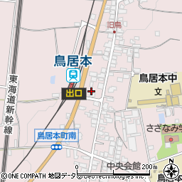 滋賀県彦根市鳥居本町656周辺の地図