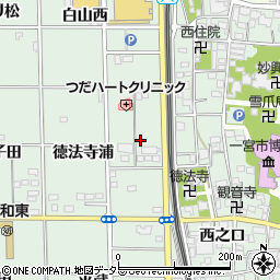 愛知県一宮市大和町妙興寺徳法寺浦9周辺の地図