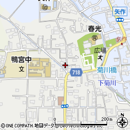 神奈川県小田原市鴨宮516-1周辺の地図