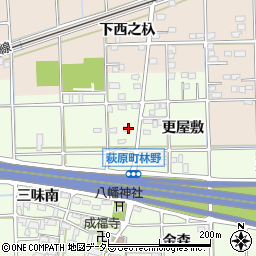 愛知県一宮市萩原町林野宮浦24周辺の地図