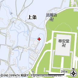 静岡県富士宮市上条705周辺の地図
