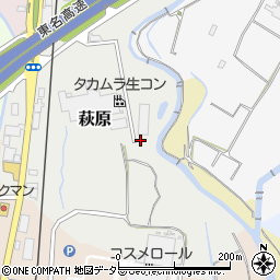 静岡県御殿場市萩原1503-13周辺の地図