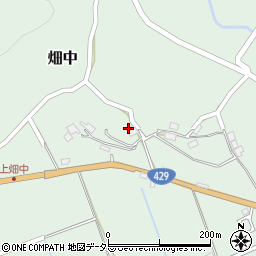 京都府福知山市畑中980周辺の地図