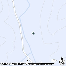 京都府京都市左京区久多上の町335周辺の地図