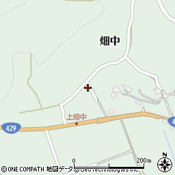 京都府福知山市畑中1100周辺の地図