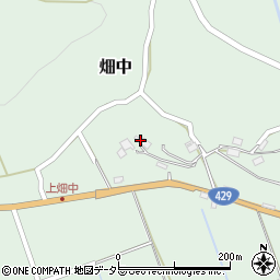 京都府福知山市畑中1037周辺の地図