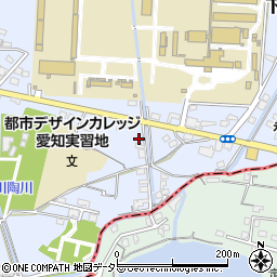 愛知県小牧市下末1445周辺の地図