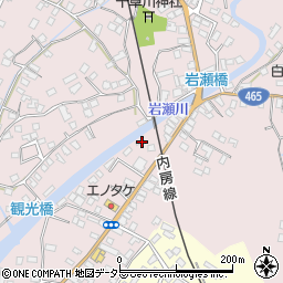 千葉県富津市岩瀬832周辺の地図