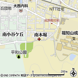 京都府福知山市堀498周辺の地図