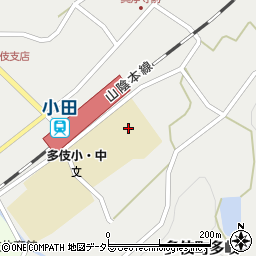 出雲市立多伎中学校周辺の地図