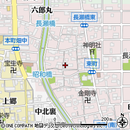 愛知県岩倉市東町東市場屋敷78周辺の地図