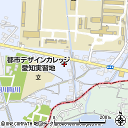 愛知県小牧市下末1444周辺の地図