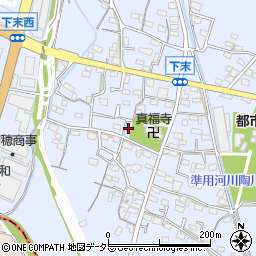 愛知県小牧市下末1082周辺の地図