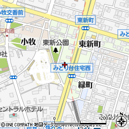 愛知県小牧市東新町173周辺の地図