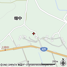 京都府福知山市畑中996周辺の地図