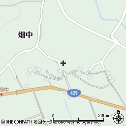 京都府福知山市畑中982周辺の地図