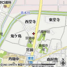 中島不動産周辺の地図