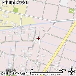 岐阜県羽島市下中町石田31周辺の地図