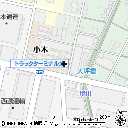 愛知県小牧市舟津1218周辺の地図